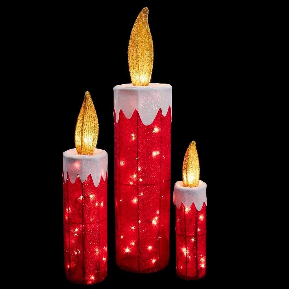 Kurt Adler Wire Tinsel Fabric Candle Light - Set of 5ZFGAZ_KXBI Kurt Adler Wire Tinsel Fabric Candle Light - Set of 5ZFGAZ_KXBI