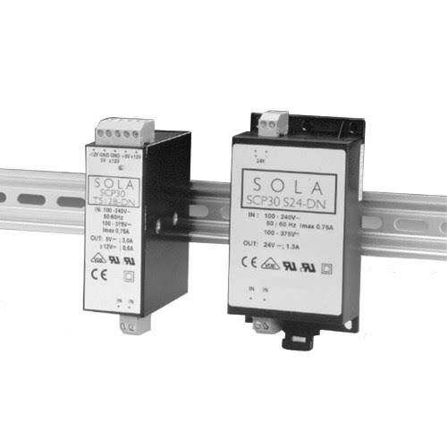 SCP30T512DN 30W 5/12/12V DIN Rail Low Profile Switcher Power NYKA1L_GQRT
