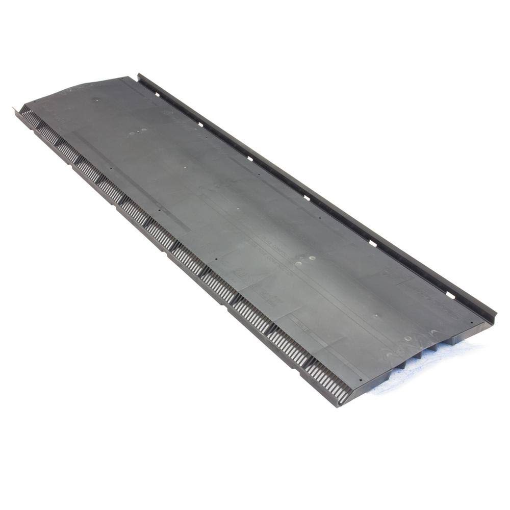 Air Vent ShingleVent II 1.4 in. x 14 in. x 48 in. Ridge Vent in Black with Nails (Sold in Carton of 10/4 ft. Pieces Only) YZXXTZ_LYJZ
