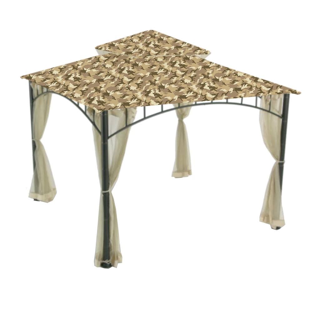 Madaga Gazebo Replacement Canopy Garden Winds Color Camo 1VK1EF_CBM1