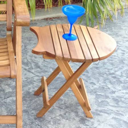 Chic Teak Folding Solid Wood Side PQXNHM_JMED Chic Teak Folding Solid Wood Side PQXNHM_JMED