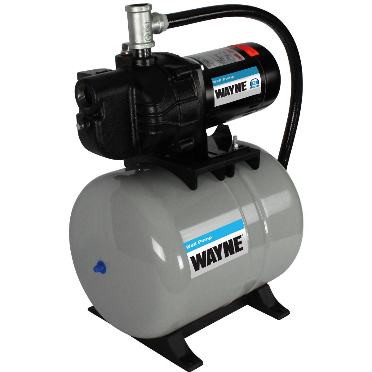 Wayne SWS50-8.5FX 1/2 HP Cast Iron Shallow Well Jet Pump w/ 8.5 Gallon Precharged ECDS9S_GE0I Wayne SWS50-8.5FX 1/2 HP Cast Iron Shallow Well Jet Pump w/ 8.5 Gallon Precharged ECDS9S_GE0I
