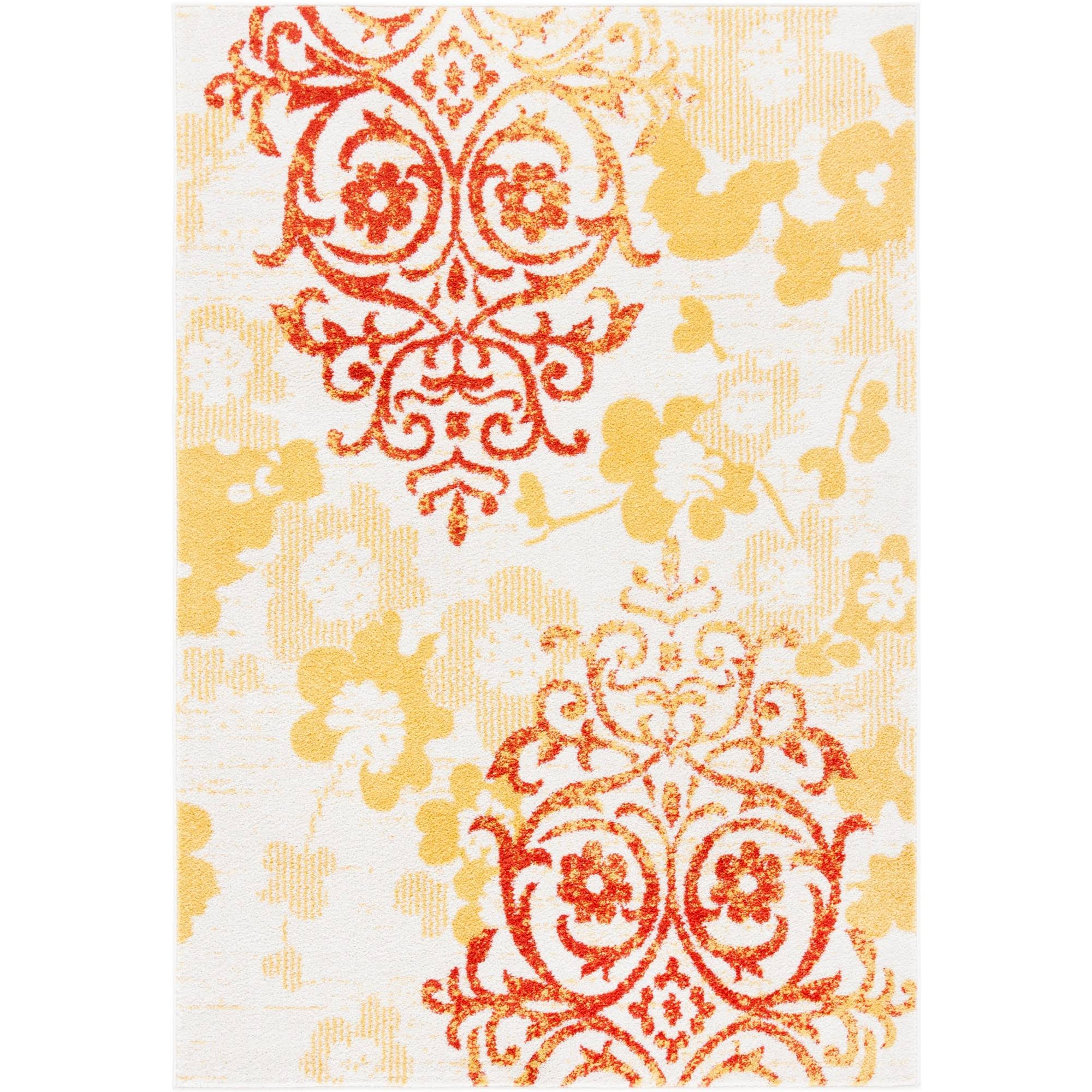 8'x10' Rectangle Loomed Shapes Area Rug Gray - HN4MXC_WFSO 8'x10' Rectangle Loomed Shapes Area Rug Gray - HN4MXC_WFSO