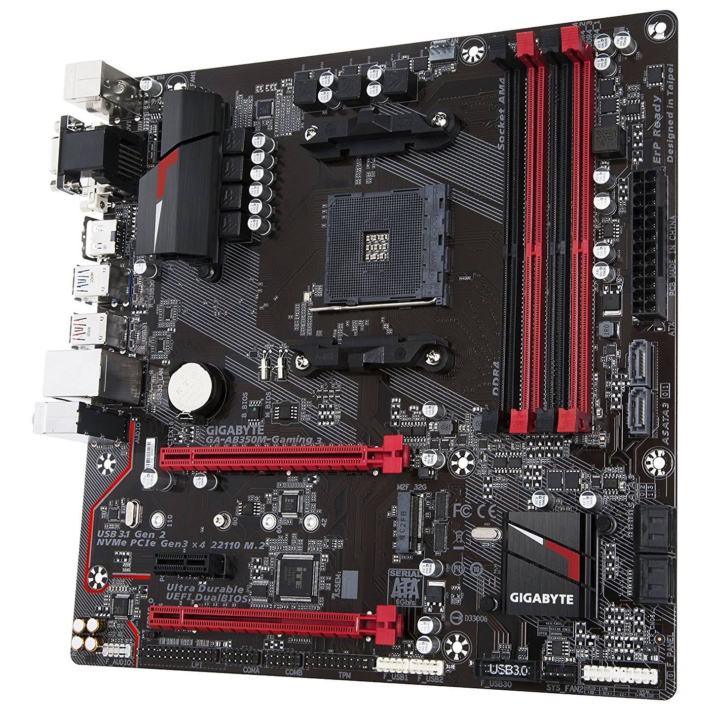 Gigabyte Ga-ab350m-gaming 3 AMD B350 RIAWNG_A2H8