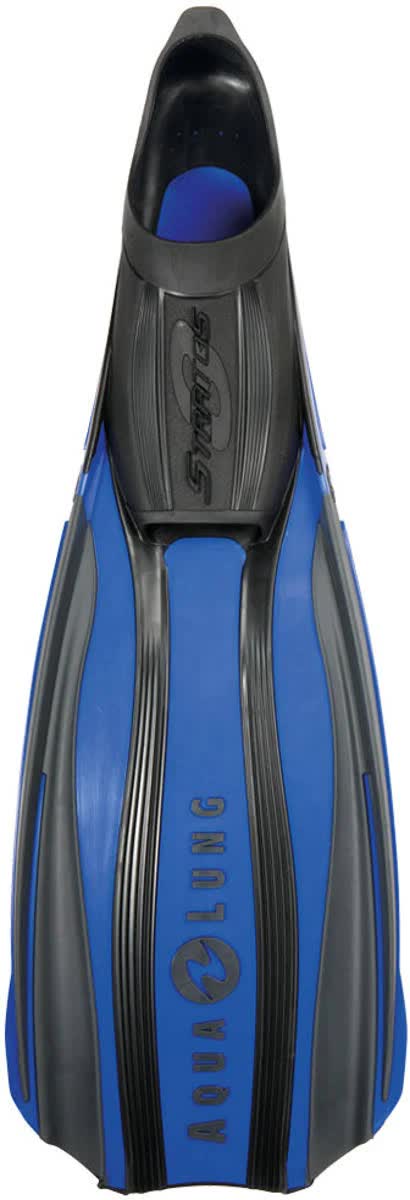 Aqua Lung Stratos 3 Full Foot Fins (8-9, Black) V7RLOS_KPKH