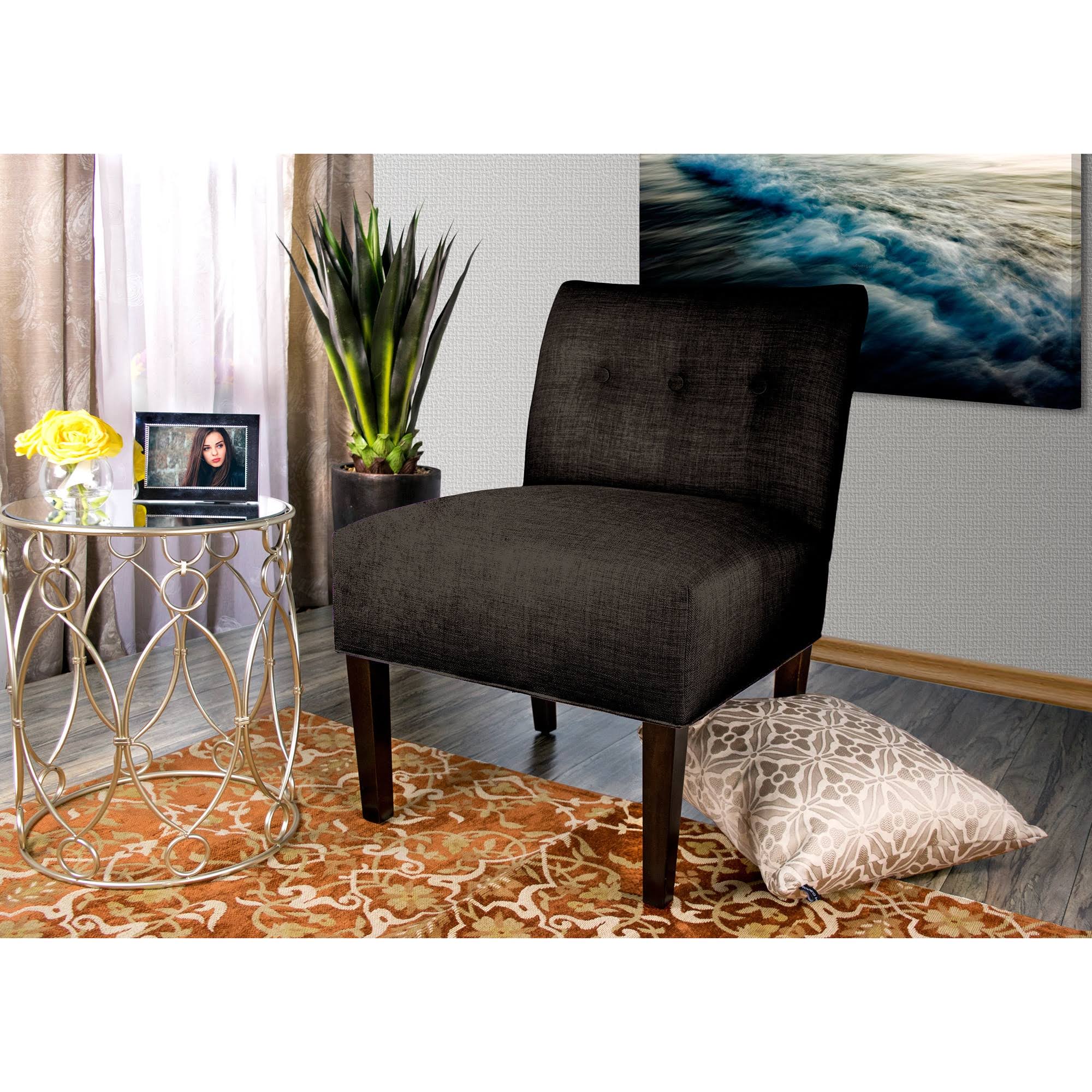 MJL Designs Samantha Dawson 7 Tufted Accent Chair 2W98ON_K6OM