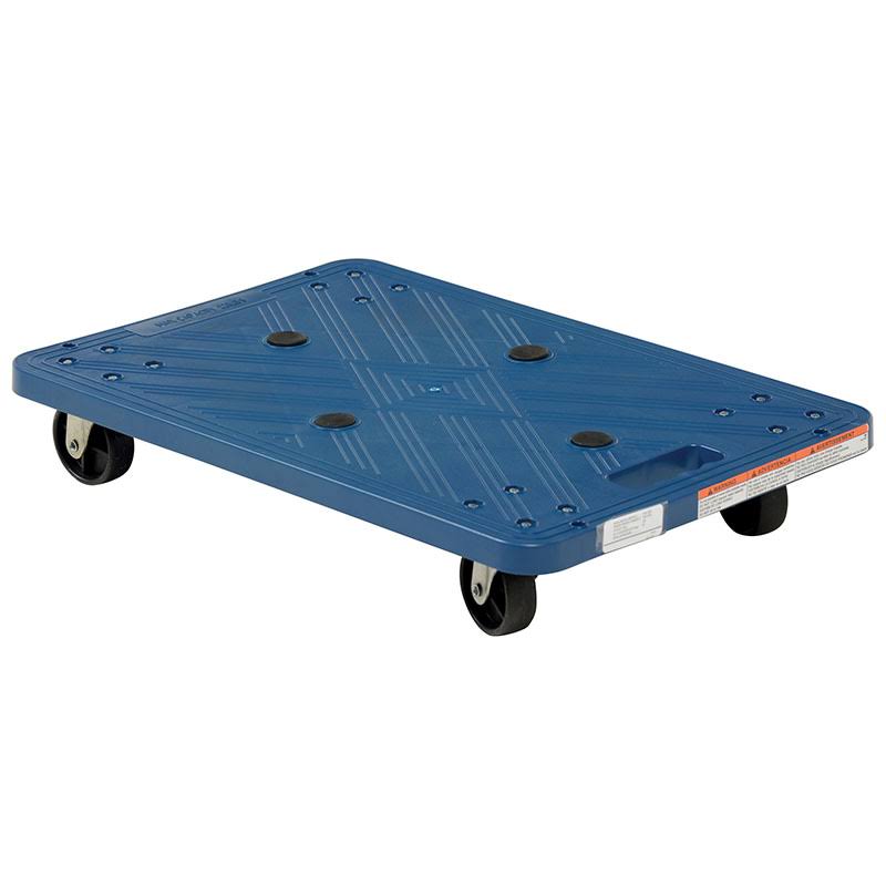Vestil 220 lb. Capacity 24 in. x 16 in. Plastic Dolly POS-3EWYP1_TFQC
