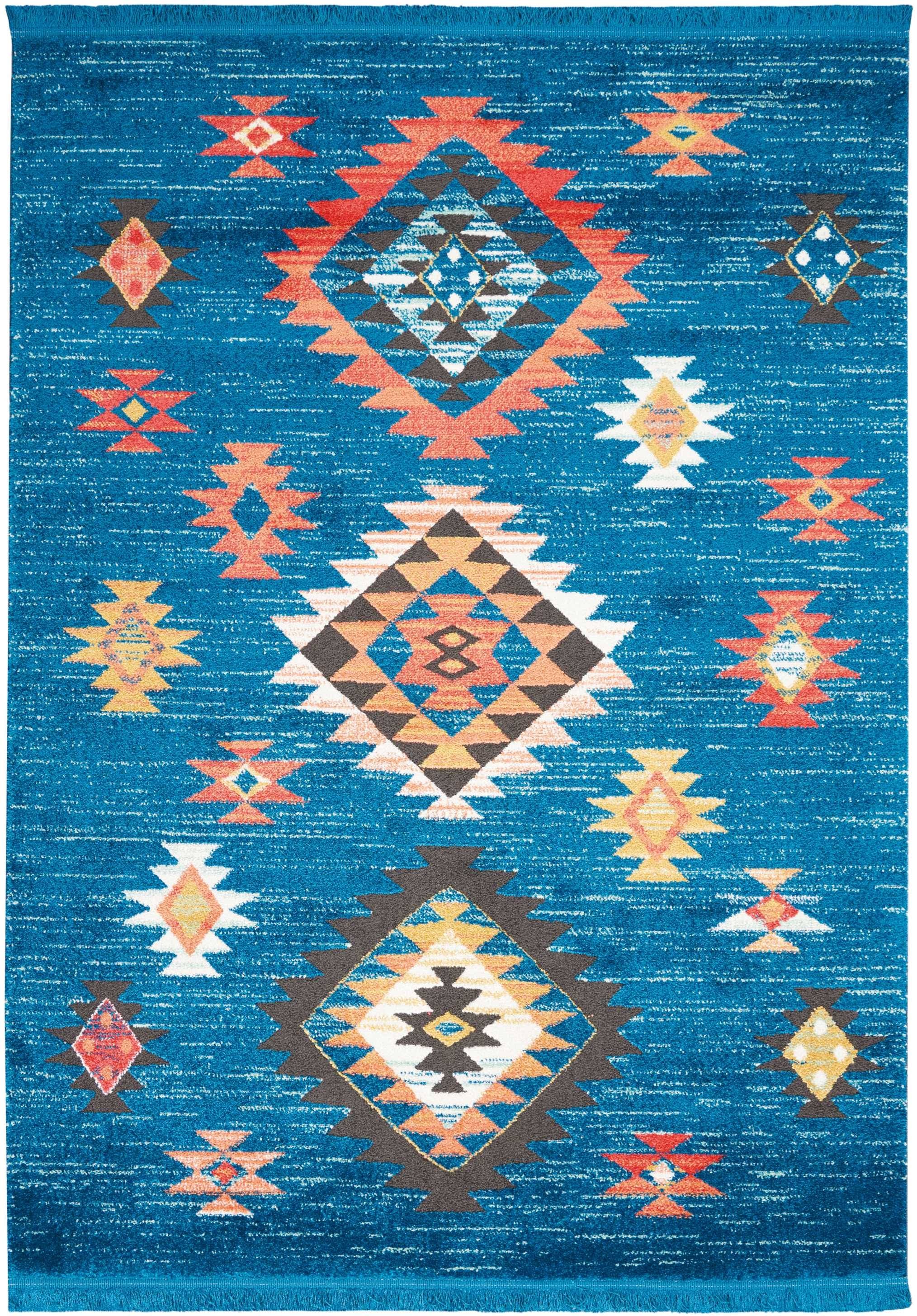 Nourison Tribal Decor Area Rug, Blue, 5'R6OEKR_UBKO