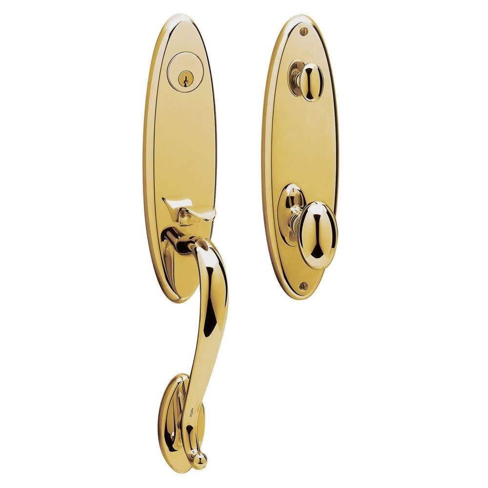 Baldwin Blakely Single Cylinder Handleset with Interior Knob and Emergency NXNCJW_JR6U