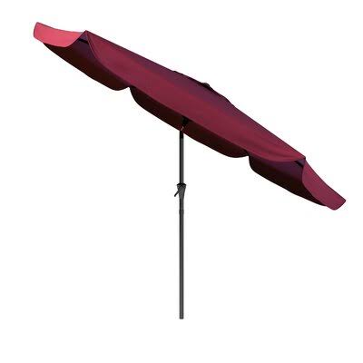 Parrish 10' Market Umbrella Fabric Color Wine SUGHM6_DNPT