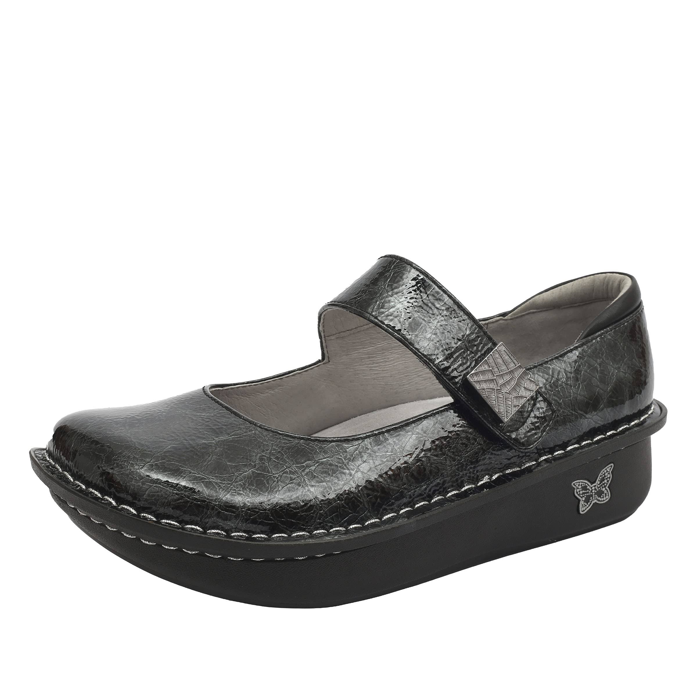 Alegria Paloma Mantle Print Leather Mary Janes - 43(13M) TKSTYD_NHUW