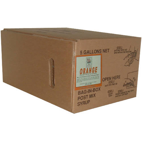 Willtec Orange Soda Syrup Concentrate, 5 E0RX5M_REG0