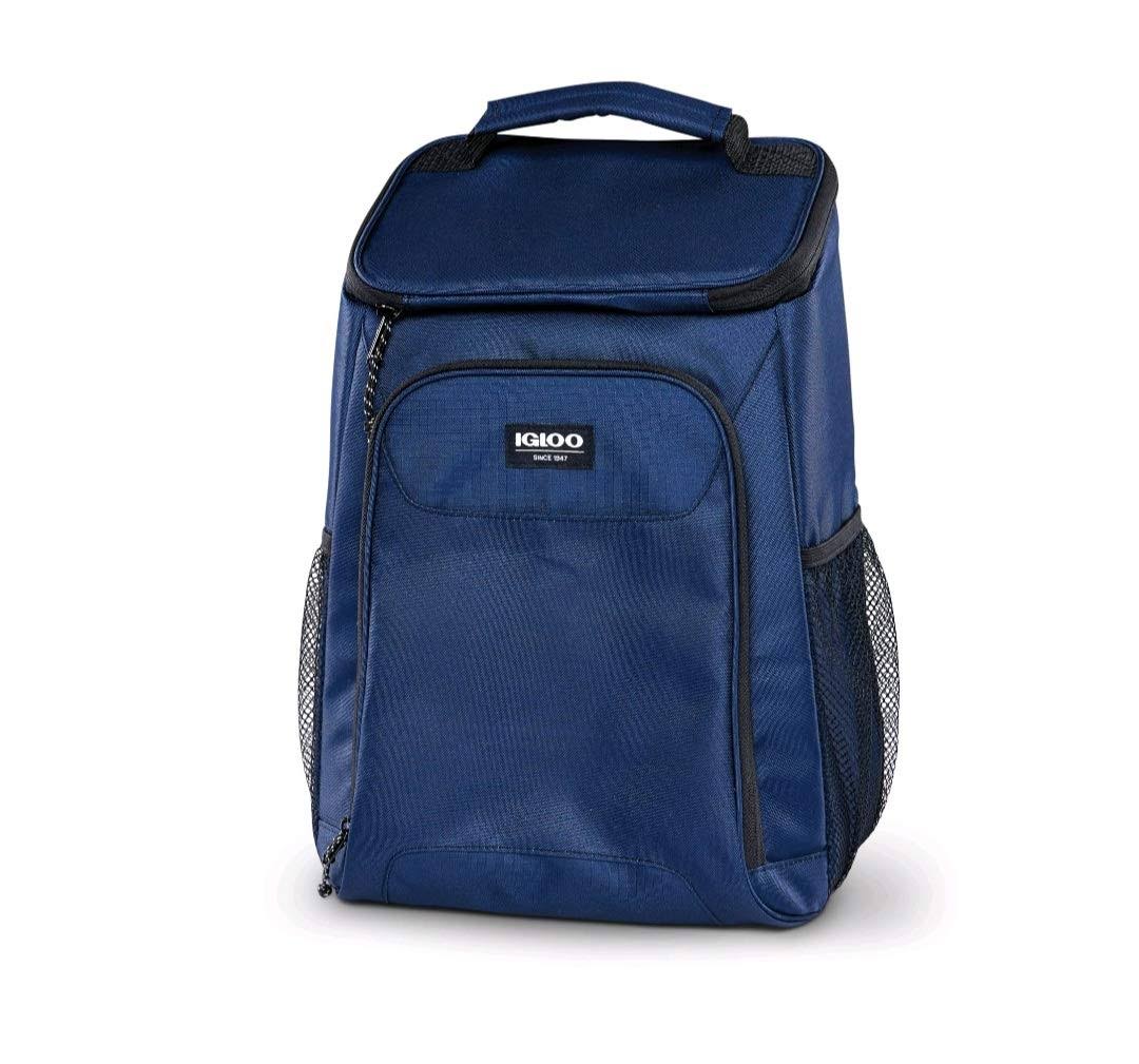 Igloo Laguna Top Grip 24-Can Cooler Backpack - Navy, Size XSZ3RY_QM0P