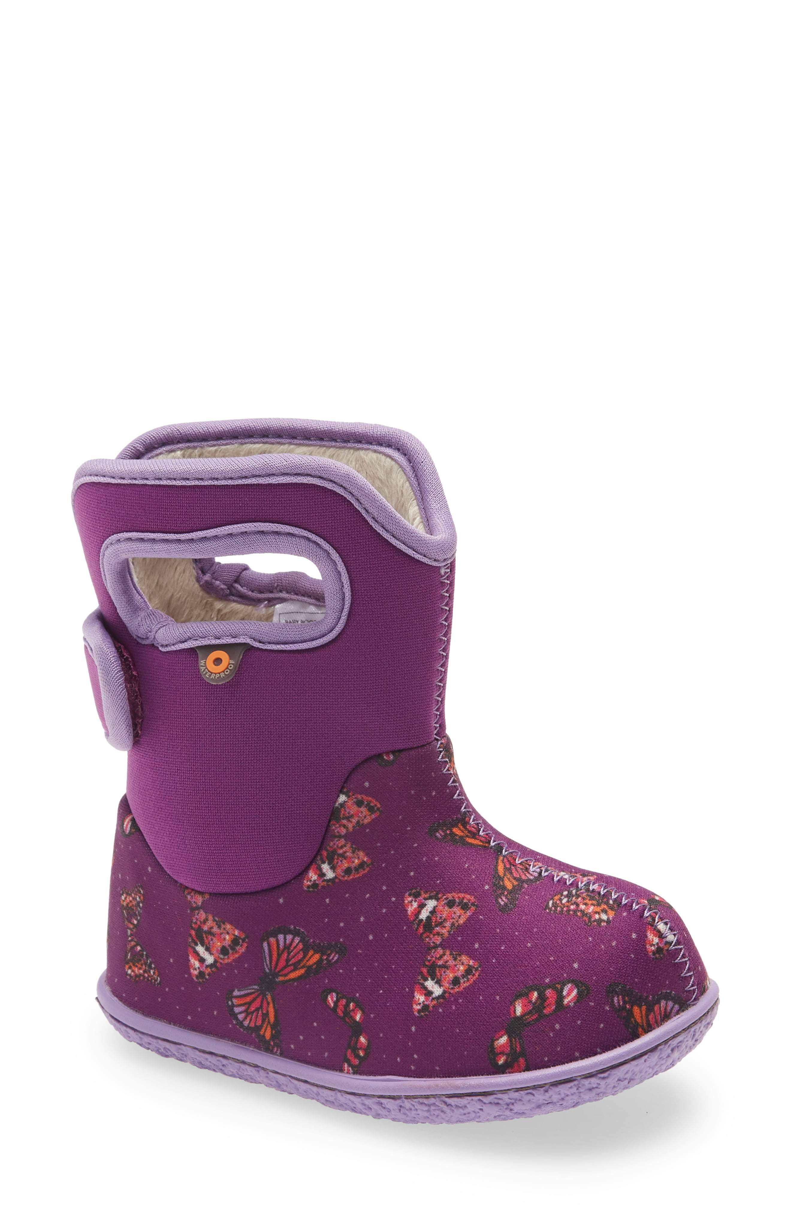 Bogs Unisex-Child Baby Waterproof Snowboot Rain XEZCC6_3N5Y