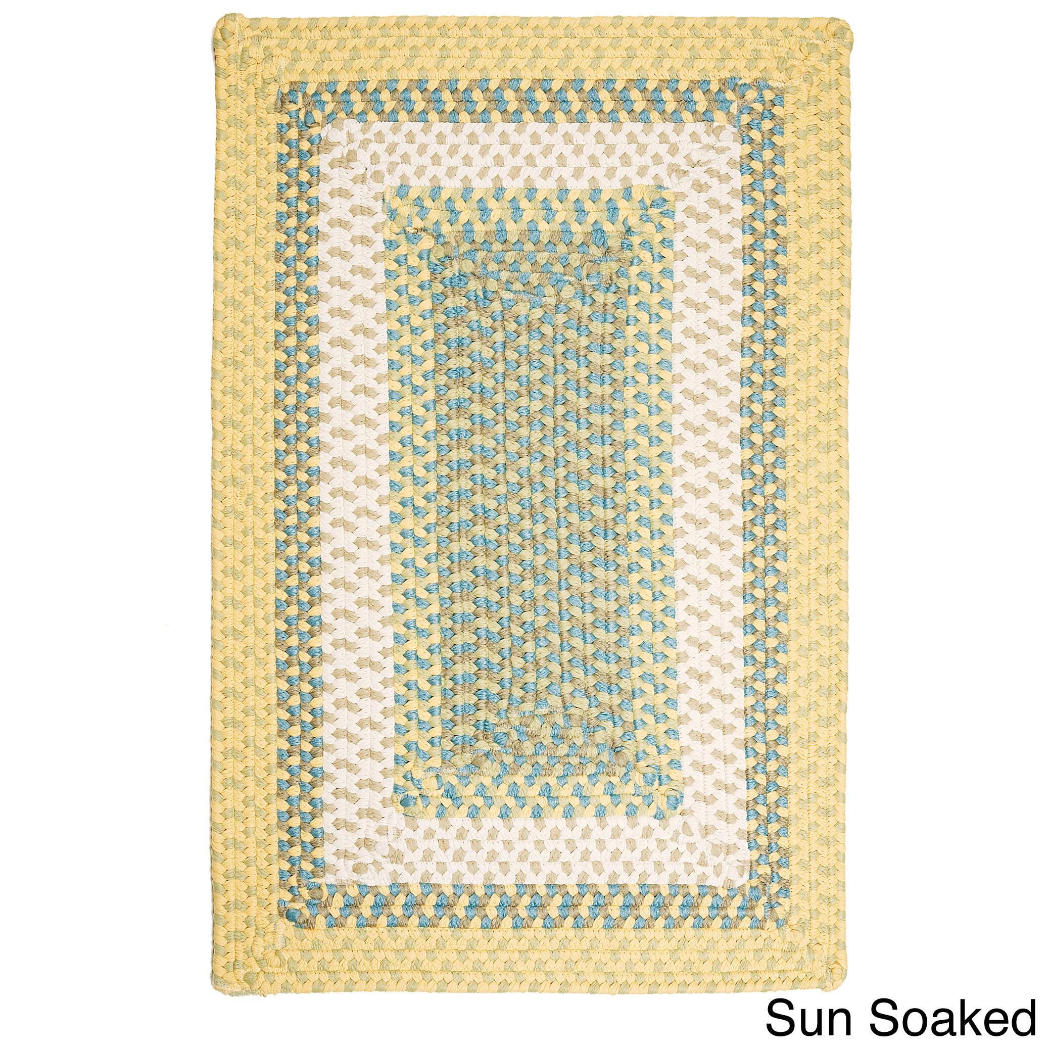 Colonial Mills Color Market Indoor / Outdoor Area Rug - 5' x 7' - Sun EDD20Y_HZZD