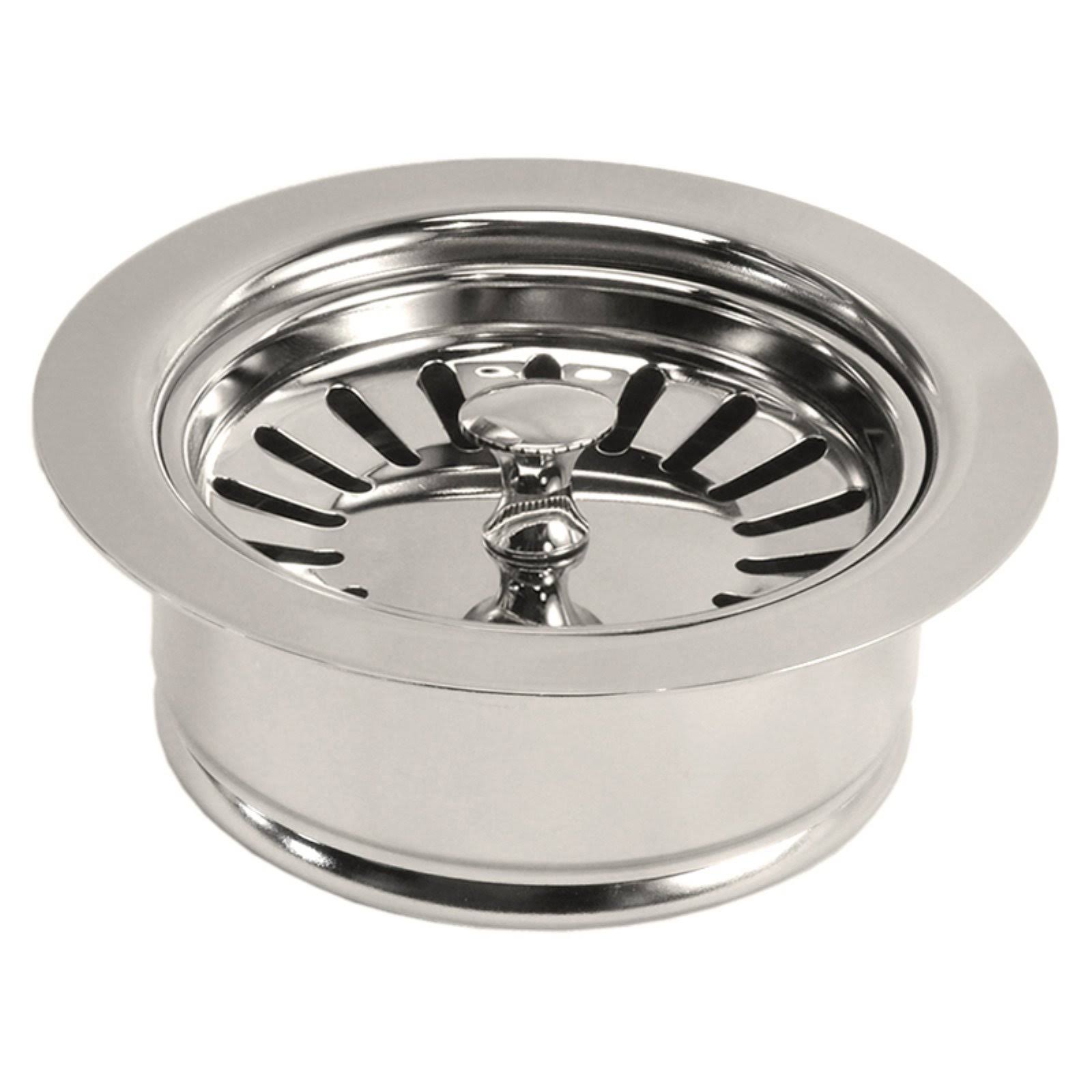 Native Trails 3.5 in. Basket STRAINER with Disposer Trim Polished Nickel - DR340-DRC3NK_P44C