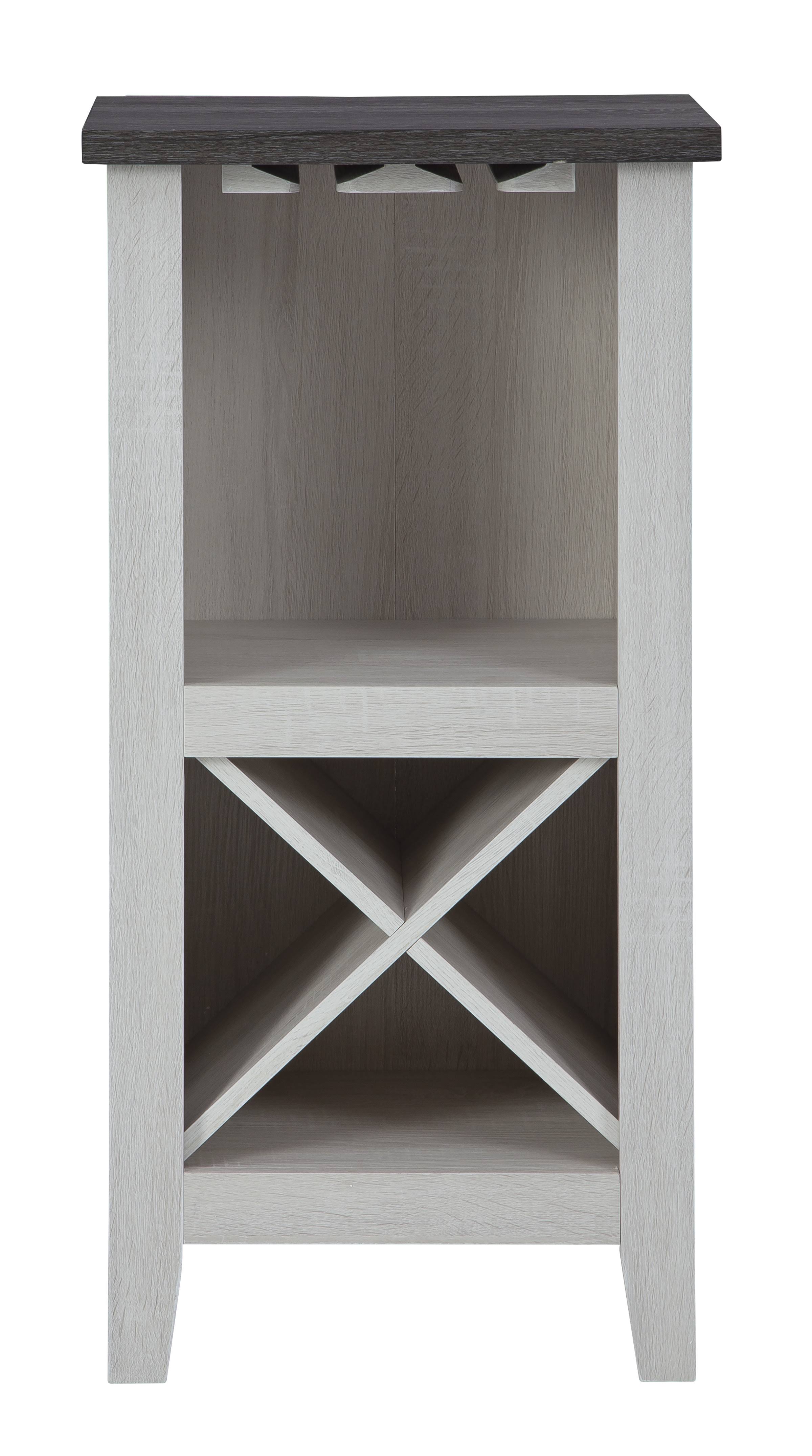 Ashley Furniture Turnley Antique White Wine 57UFI9_B9F9