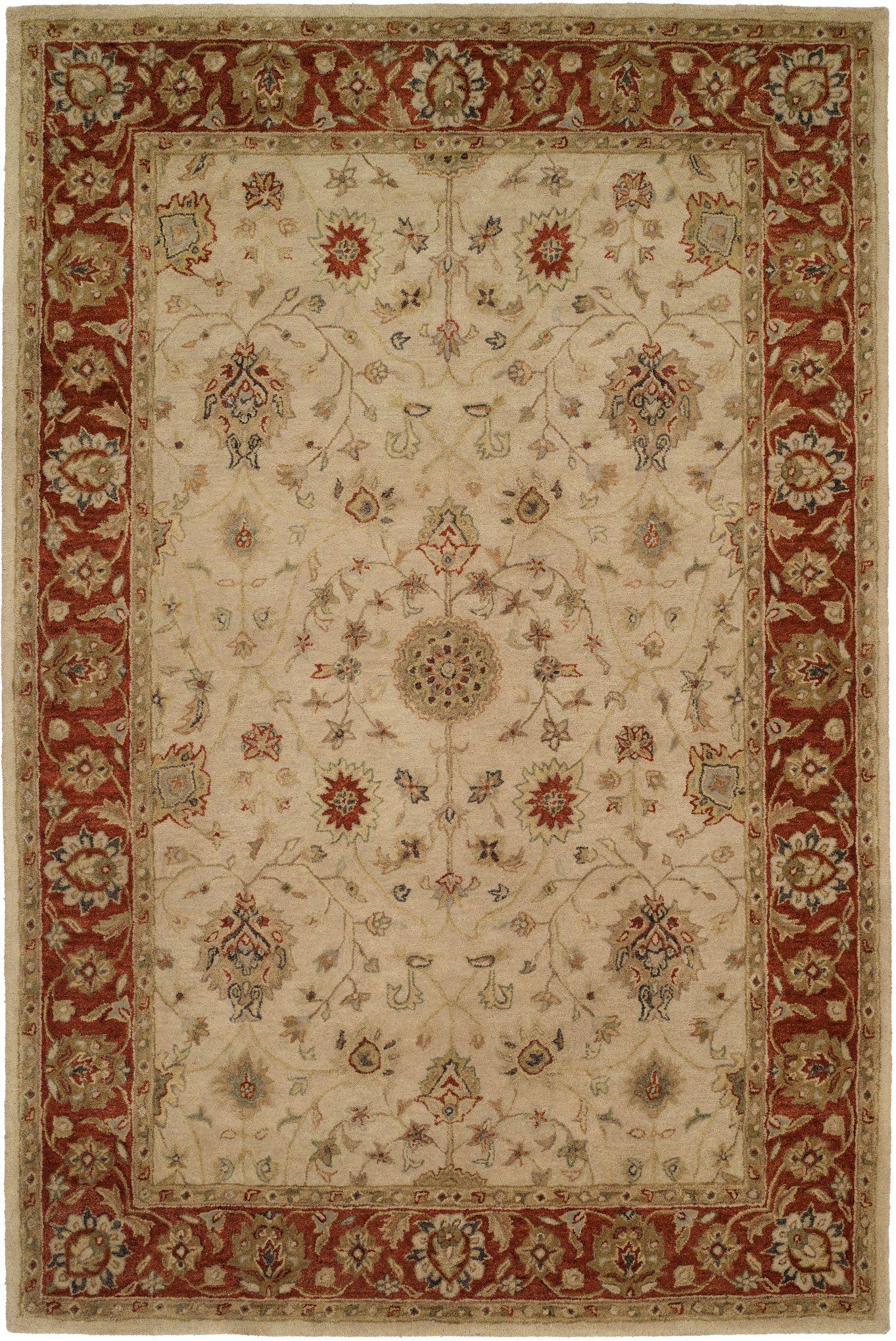 Kalaty Empire EM-280 Ivory 6' x 9' Area NFAWW2_4U7S