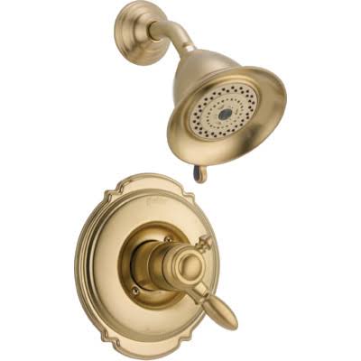 Delta Victorian Pressure Balanced Diverter Shower Faucet Trim with Lever Handles 6RNUQP_WEFY