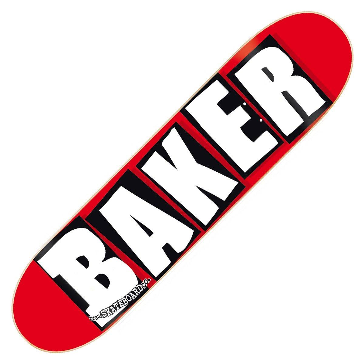 Baker Brand Logo Deck - 8.25 Red/TTTN0S_6YTR