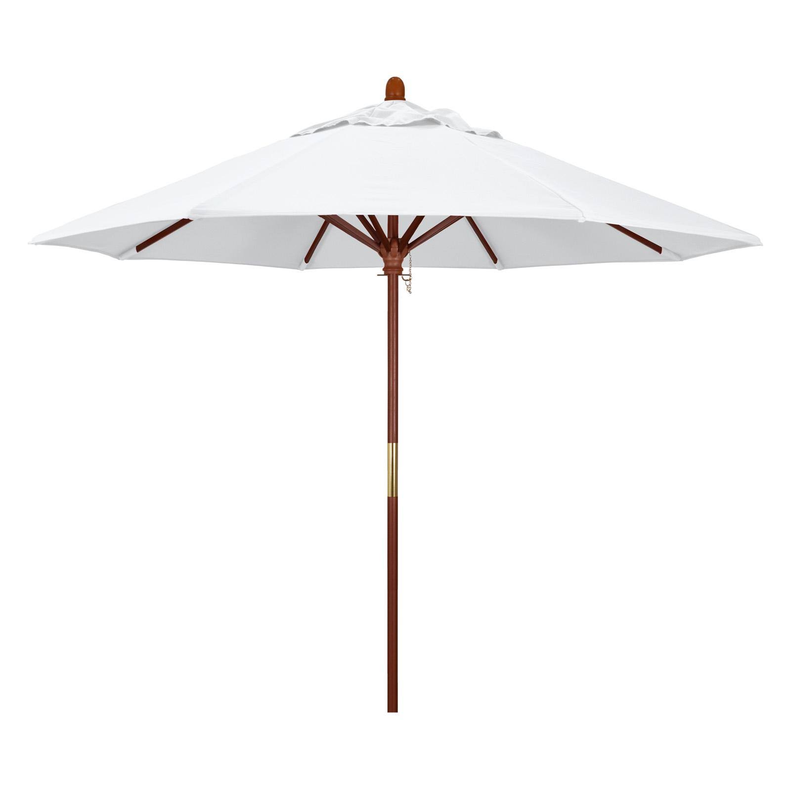 California Umbrella 9 ft. Olefin Marenti Wood Market Umbrella Olefin JFHMVX_OKO0 California Umbrella 9 ft. Olefin Marenti Wood Market Umbrella Olefin JFHMVX_OKO0