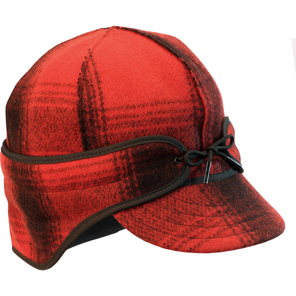 Stormy Kromer Rancher Cap (7 1/2 Red/Black Plaid) VZV3XT_MYQW