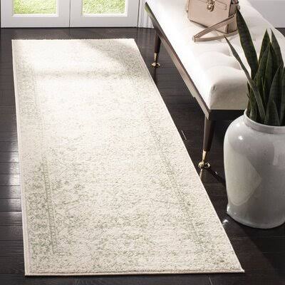 Howton Ivory/Sage Area Rug Laurel Foundry Modern Farmhouse Rug Size Runner 2'ULUHEJ_X1DR