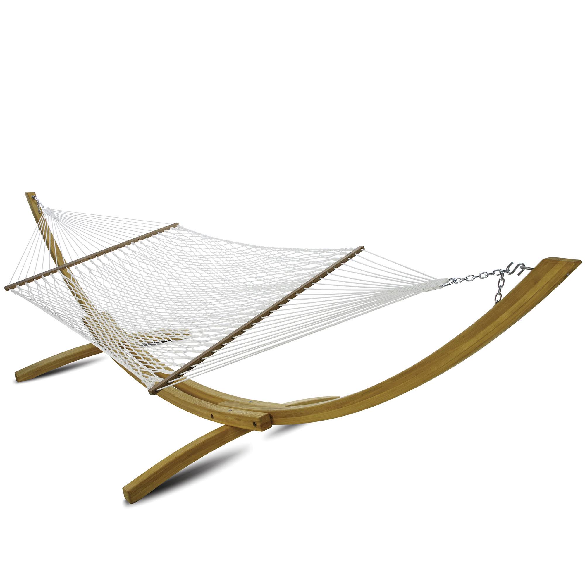 Hatteras Hammocks Deluxe White Polyester Rope LFPPGA_ZB0L
