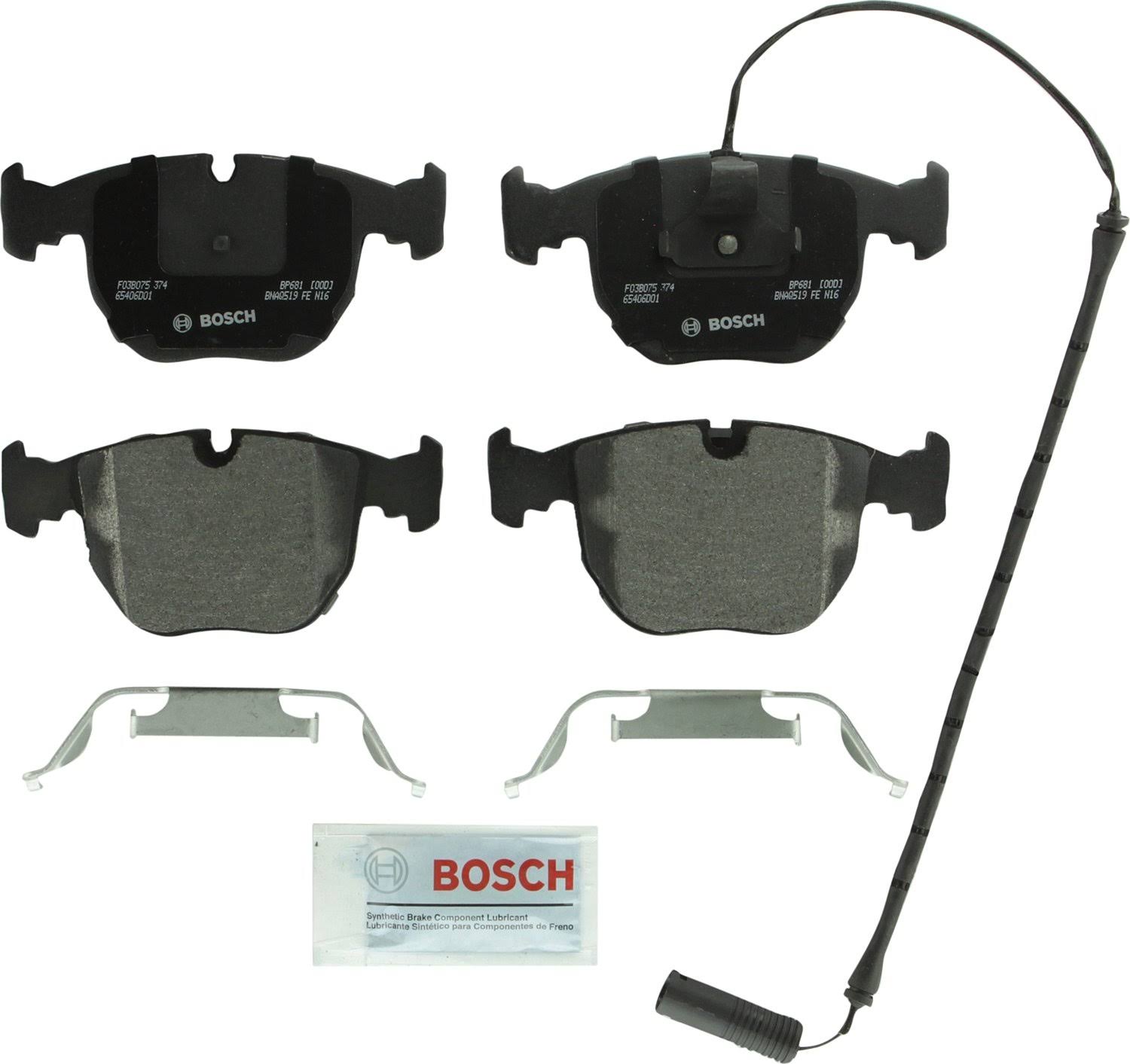 Bosch BP681 QuietCast Premium Disc Brake Pad LAQ4S5_S7RF Bosch BP681 QuietCast Premium Disc Brake Pad LAQ4S5_S7RF