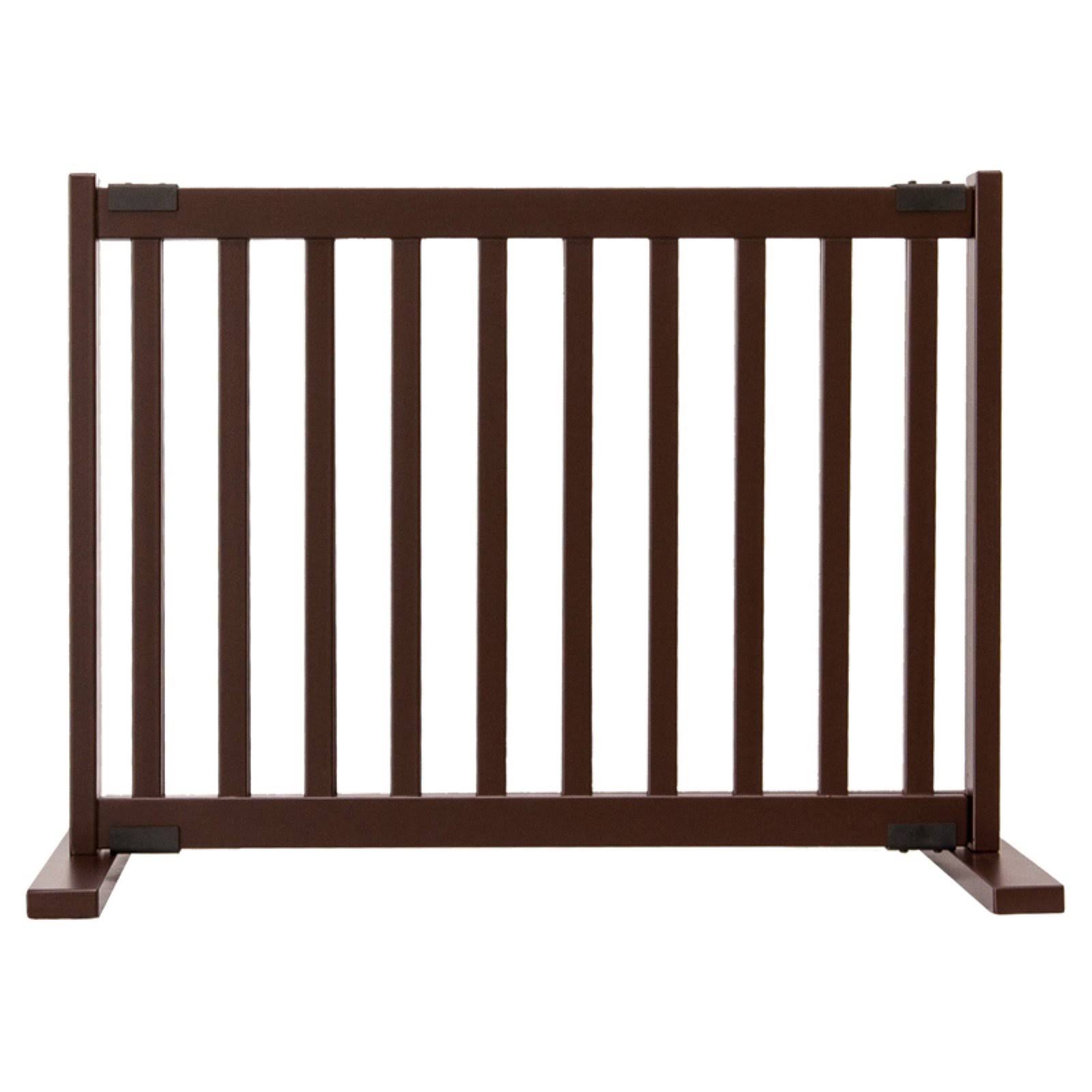 Dynamic Accents Kensington Series Free Standing Solid Wood Pet Gate FAURYP_JPFR