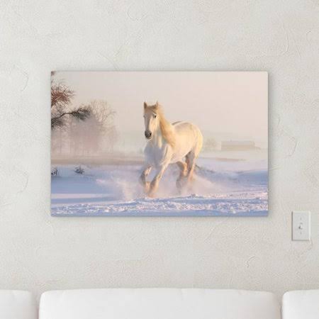 Ebern Designs 'Christmas' Photographic Print on Canvas, Size 14 inch H x 14 inch W x 2 inch D, FICGIX_E8CU