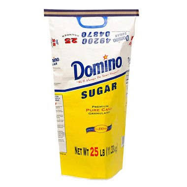 Domino Granulated Sugar 25 lb. 8MQQTB_4IRS