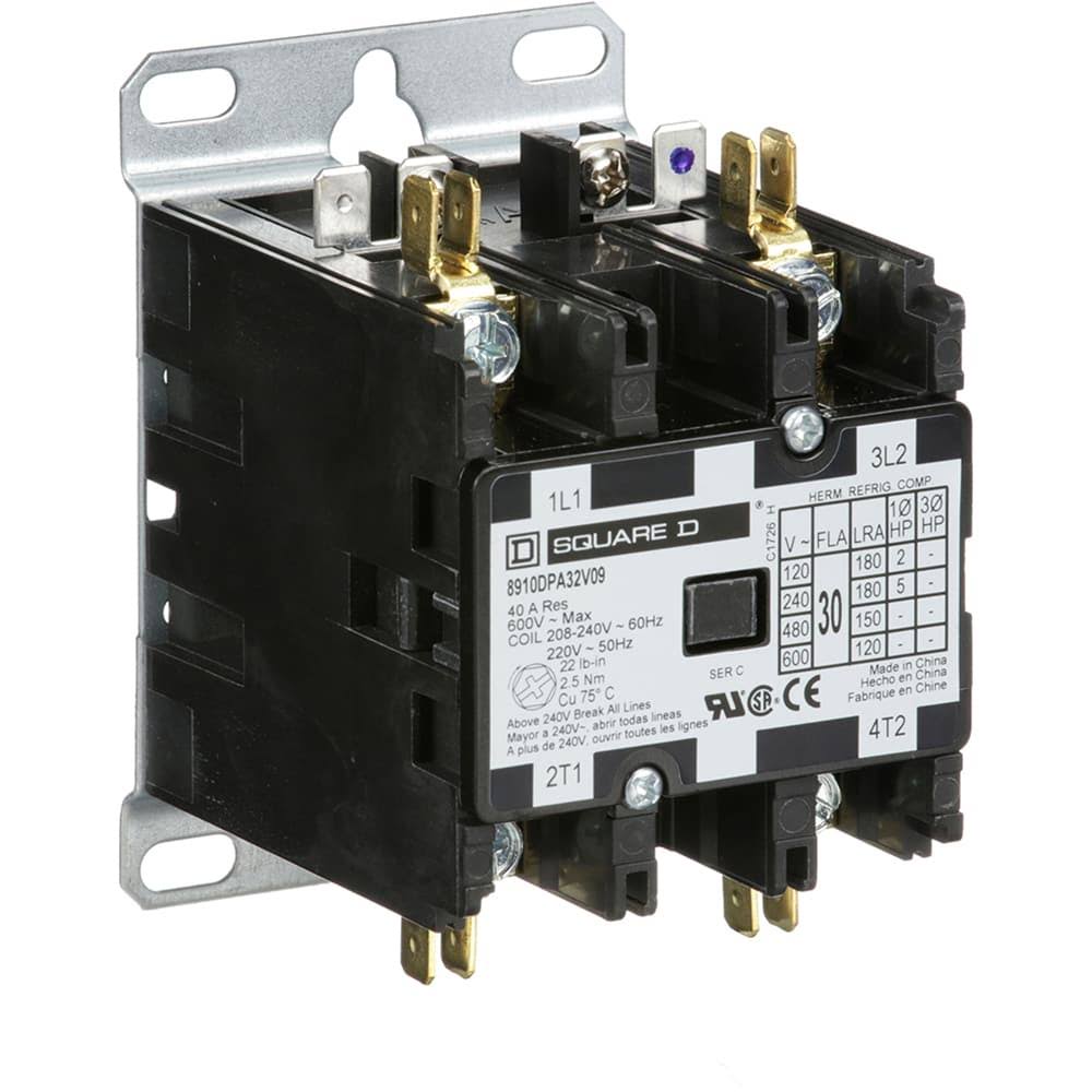 Square D Definite Purpose Contactor F2IJG6_3SSS