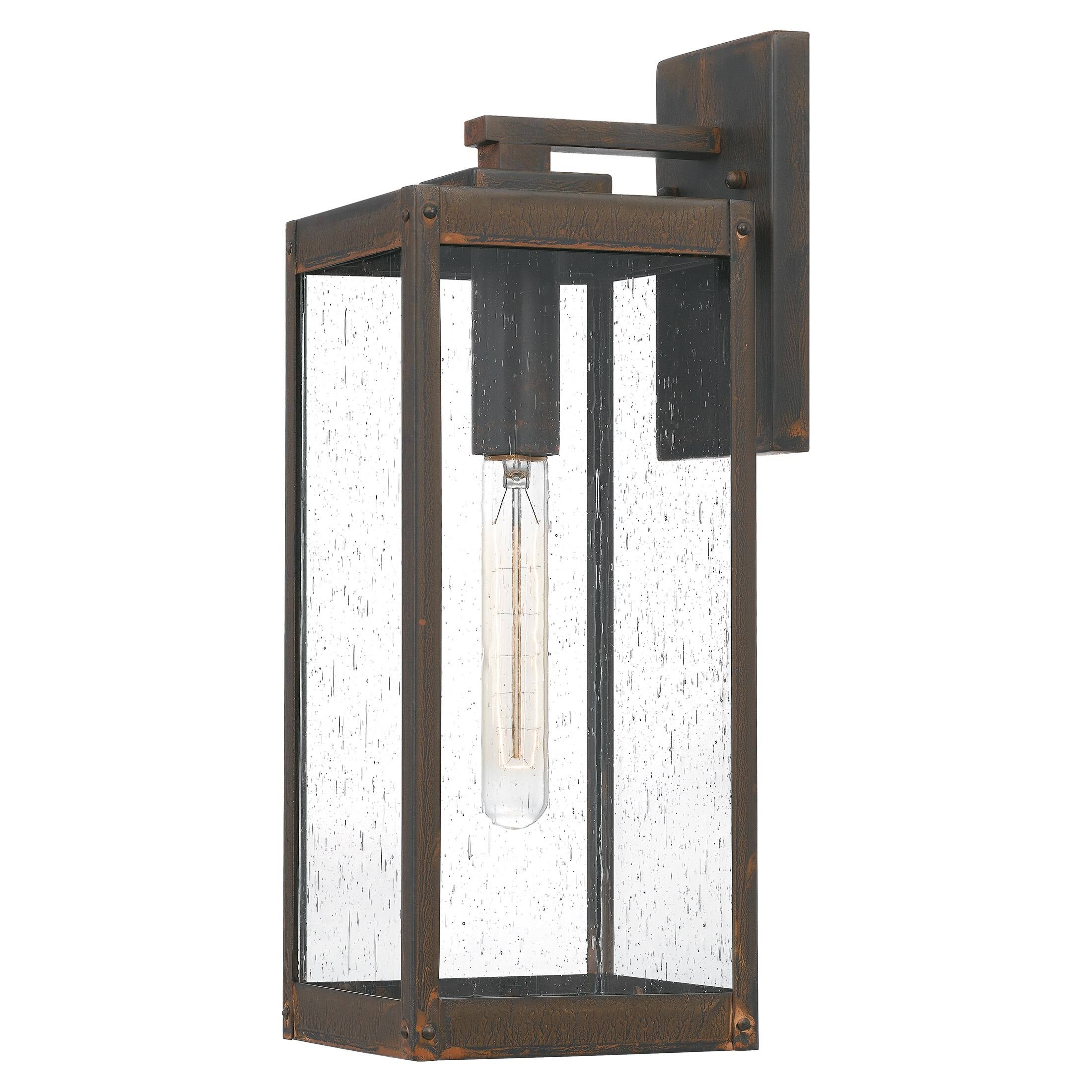 Quoizel Westover 1-Light Outdoor Wall Lantern - Industrial Bronze - 5MJ819_RTF0