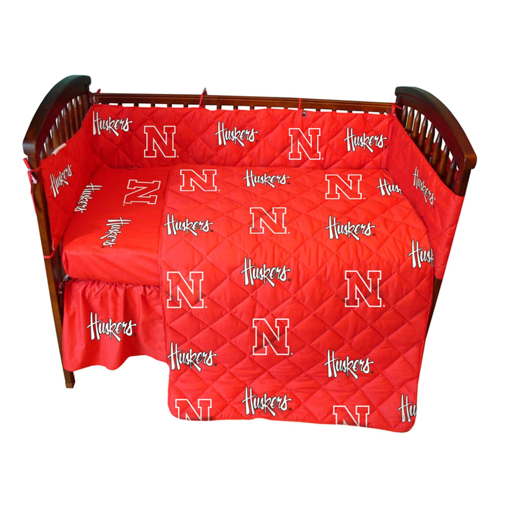 Nebraska Cornhuskers 5 Piece Baby Crib 9IYMF2_EXCI