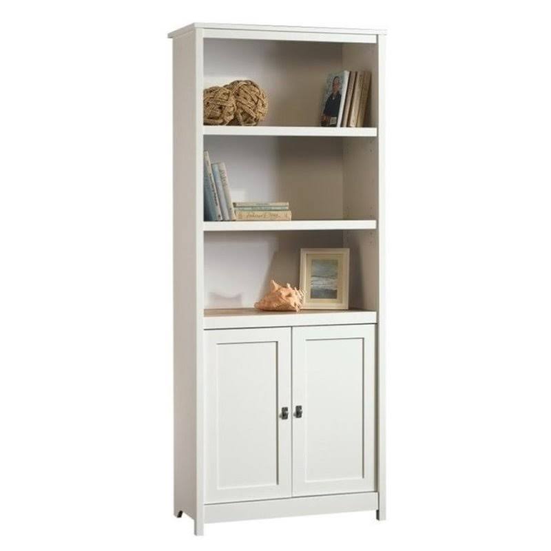 Bowery Hill 3 Shelf Bookcase in Soft White - BH-MBZRPJ_FJ5O