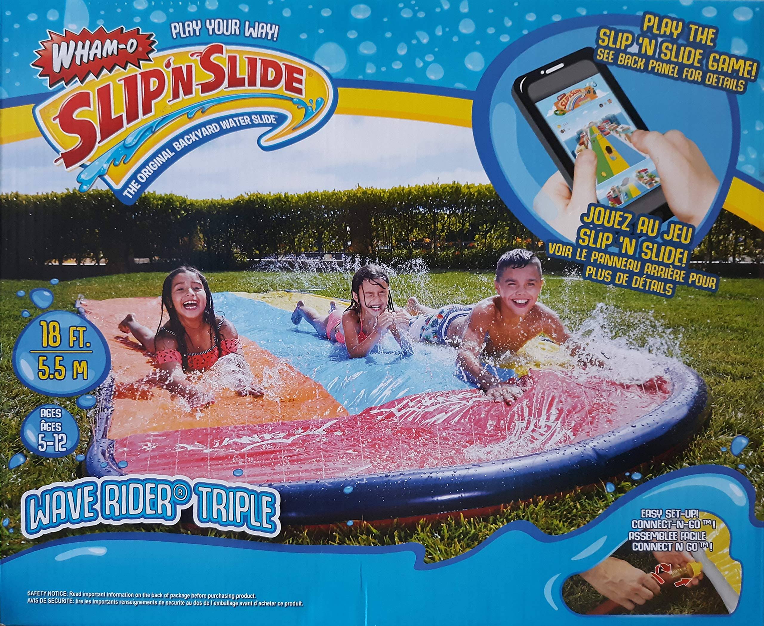 Wham-o Slip 'n Slide Wave Rider Triple - 18 EYTUN6_I21A