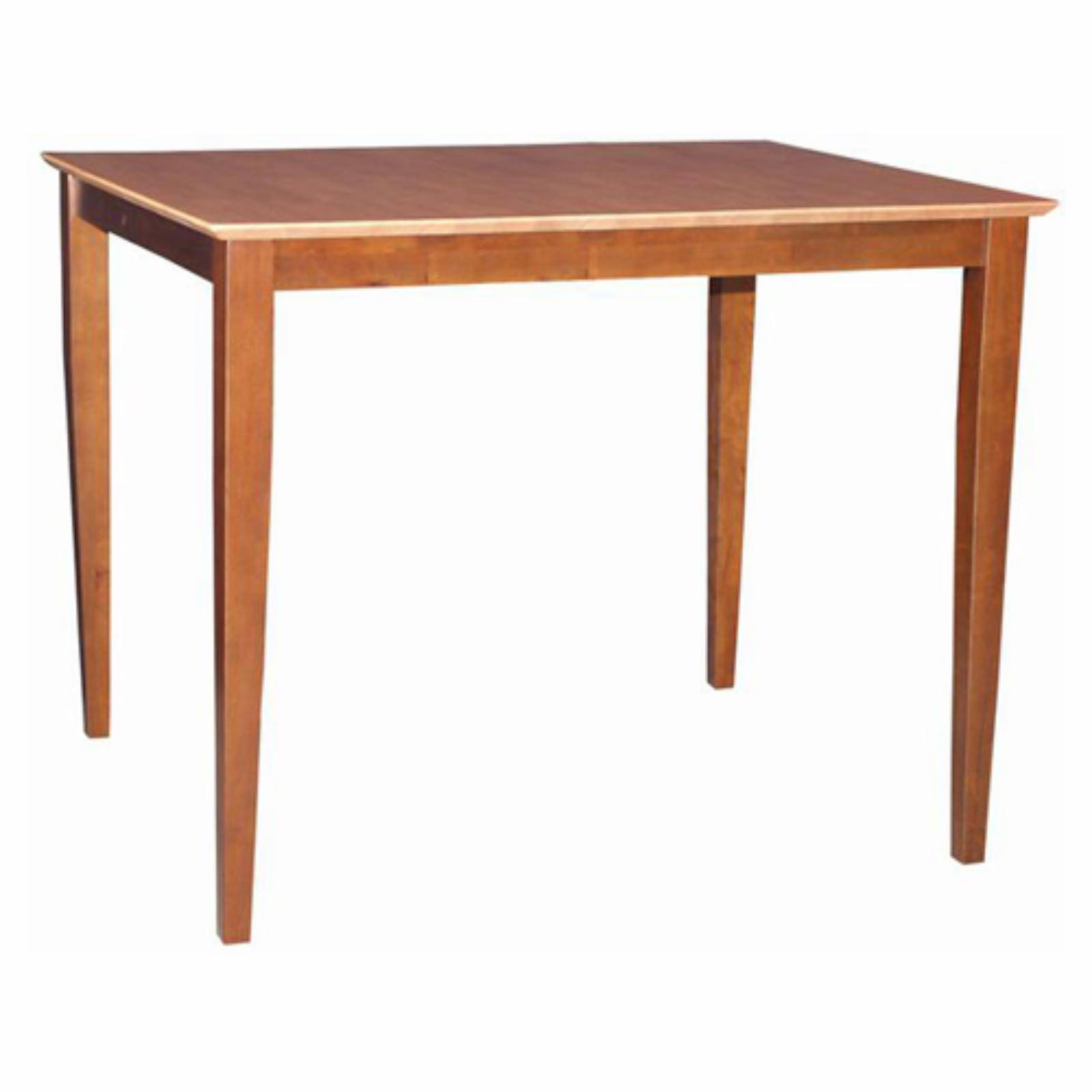 International Concepts Solid Wood Dining Table with Shaker CQQ987_AL2A