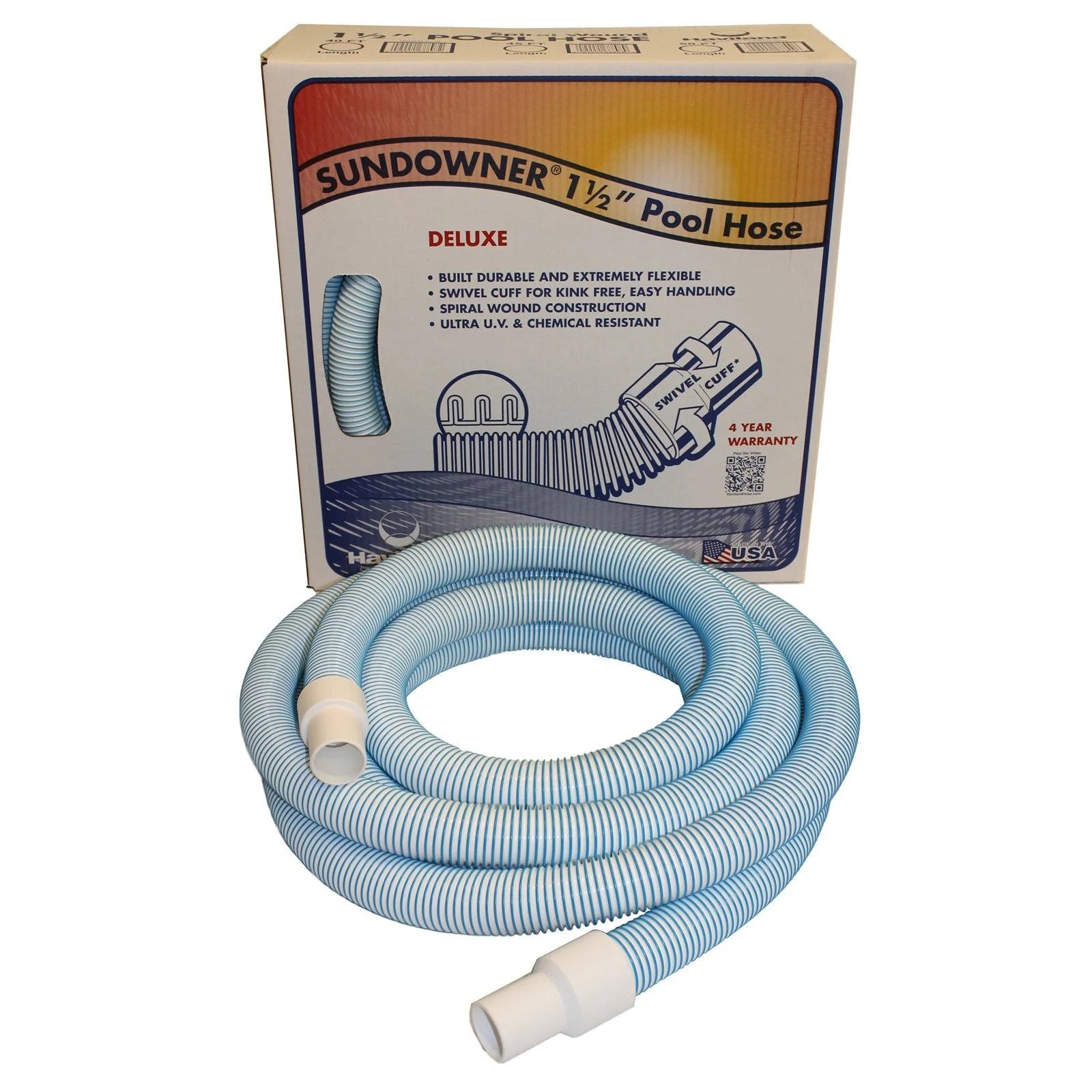 Haviland Na205 30-ft x 1-1/2-in VAC Hose for in Ground G18HE6_BJTB