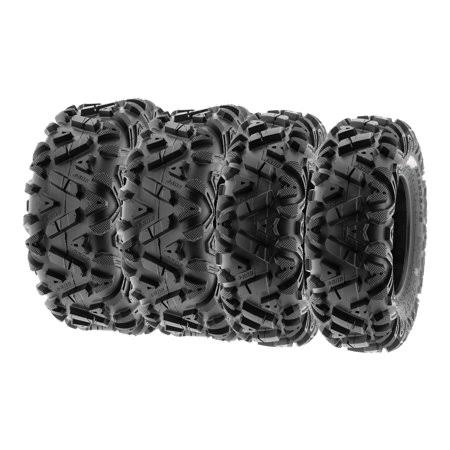 Sunf All Terrain ATV UTV Tires 25x8-12 25x10-12 6 PR A033 (Complete Full Set of 4), OWJALU_LP1N