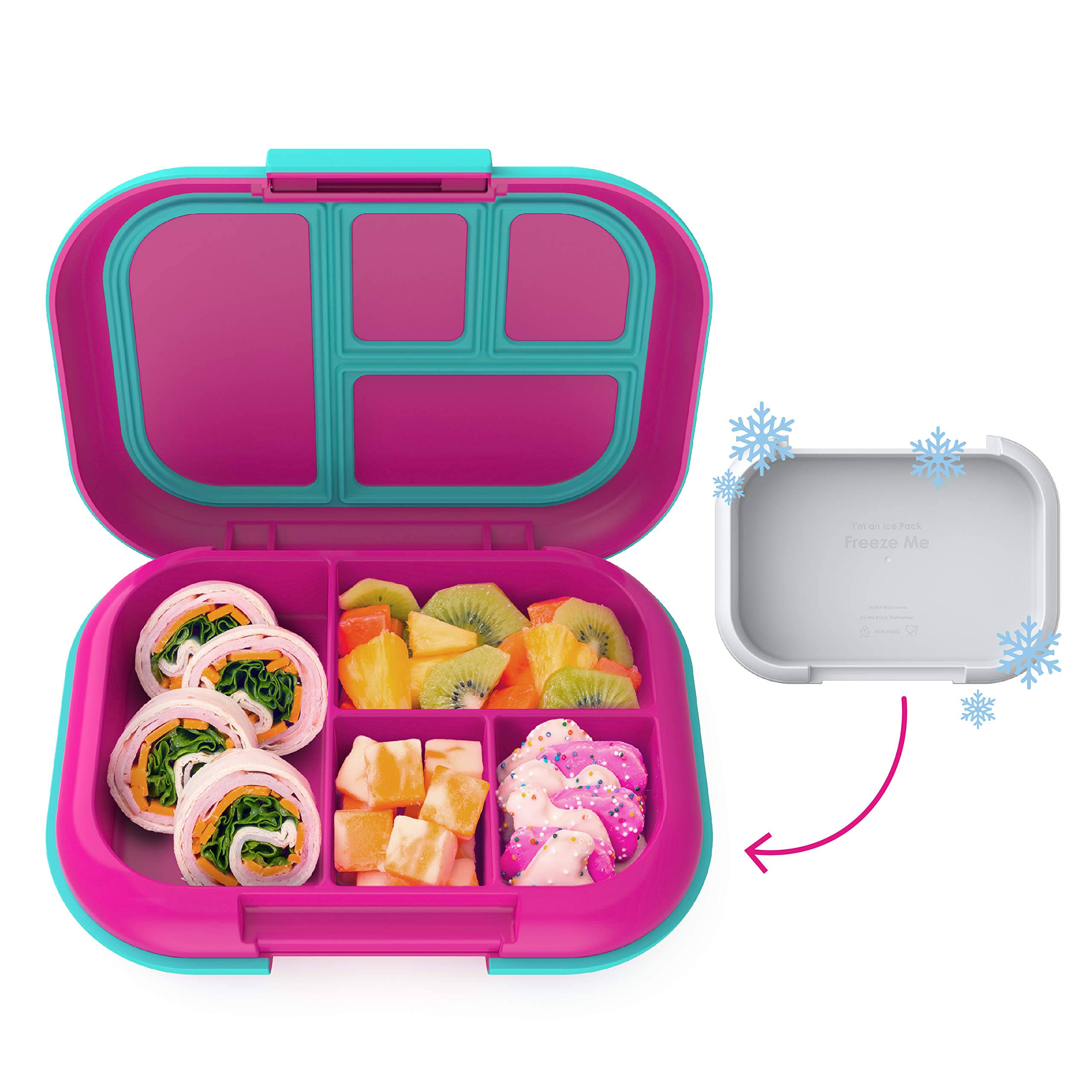 Bentgo Kids' Chill Leak-Proof Lunch Box - Fuchsia/UYDABU_RKY3