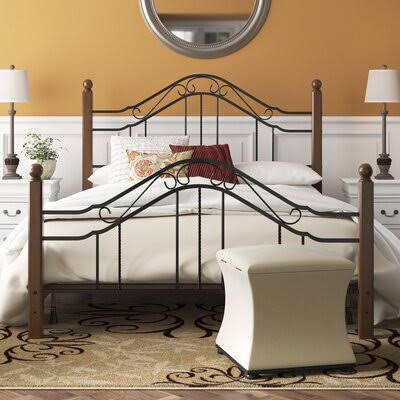 Fleur De Lis Living Defranco Panel Bed, Size Queen, RDCE1T_ZTYY
