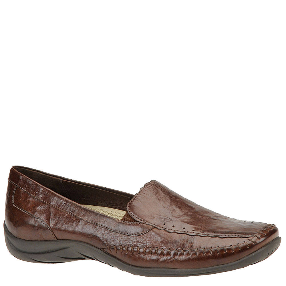 Elites by Walking Cradles Tippy Women N/S Square Toe Leather Brown ZT5Y36_DD4P
