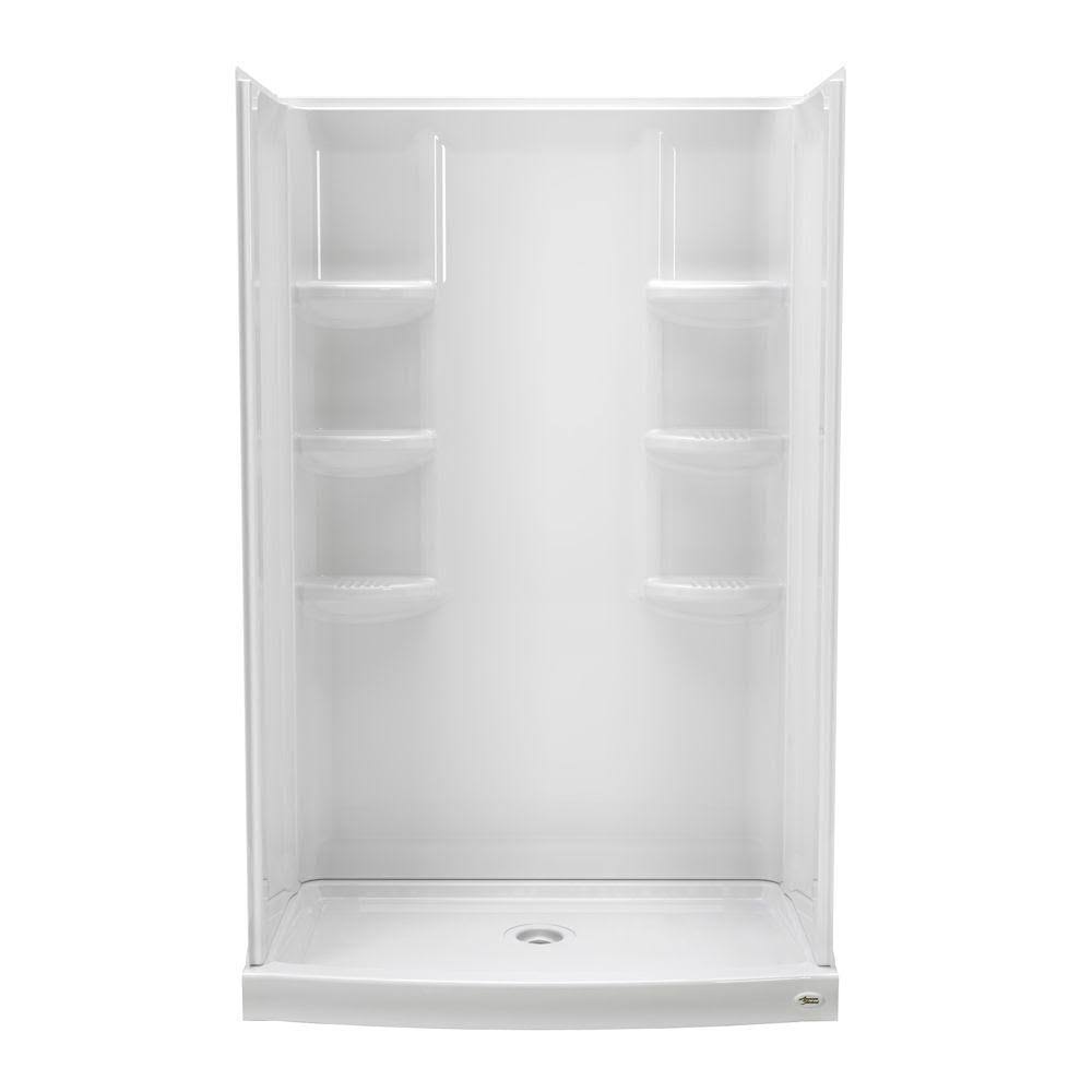 American Standard Ovation 33.5 in. x 48 in. x 75.25 in. Combo 4-Piece Shower Kit in DBMVSK_EXGG