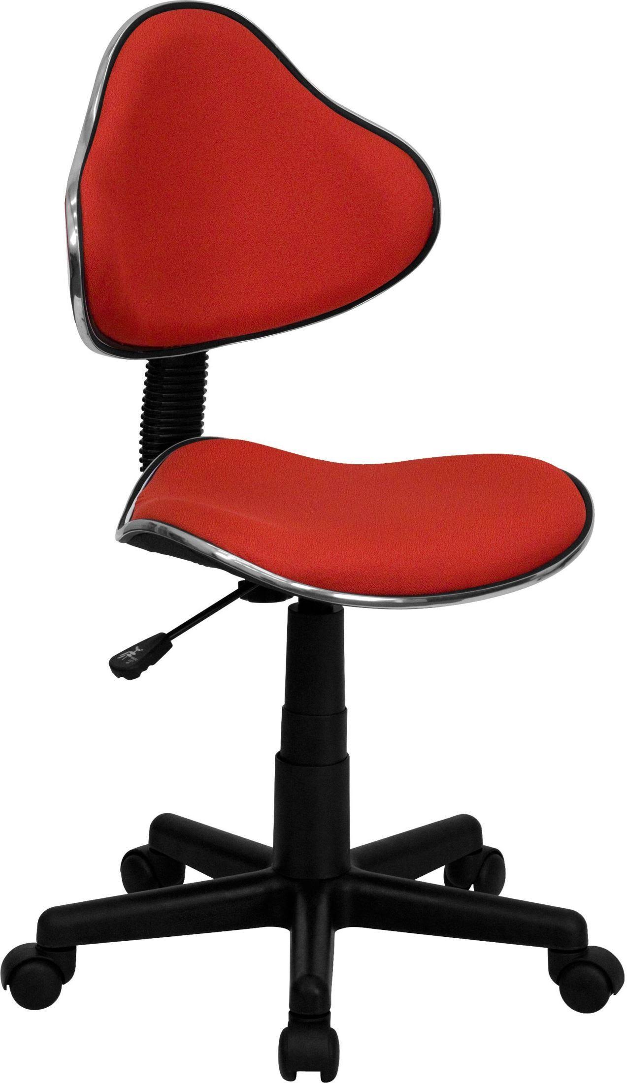 Flash Furniture Red Fabric Ergonomic Task WV7BXO_IGZY