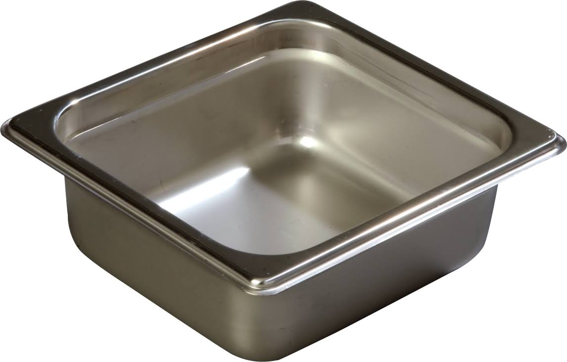 Carlisle DuraPan Sixth-Size Heavy Gauge Stainless Steel Steam Table Hotel Pan 2.2N8ZMR_OKQS