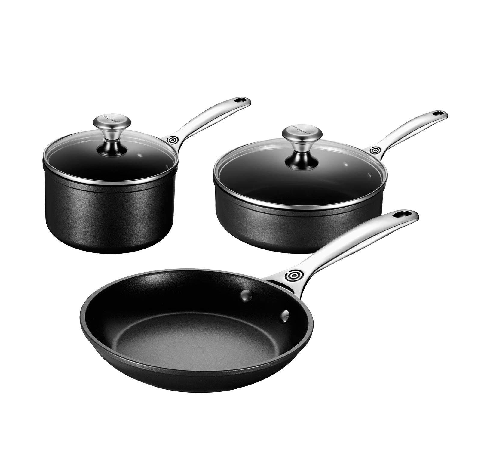 Le Creuset Toughened Nonstick Pro Cookware Set - 5-MTY9UY_TVAQ
