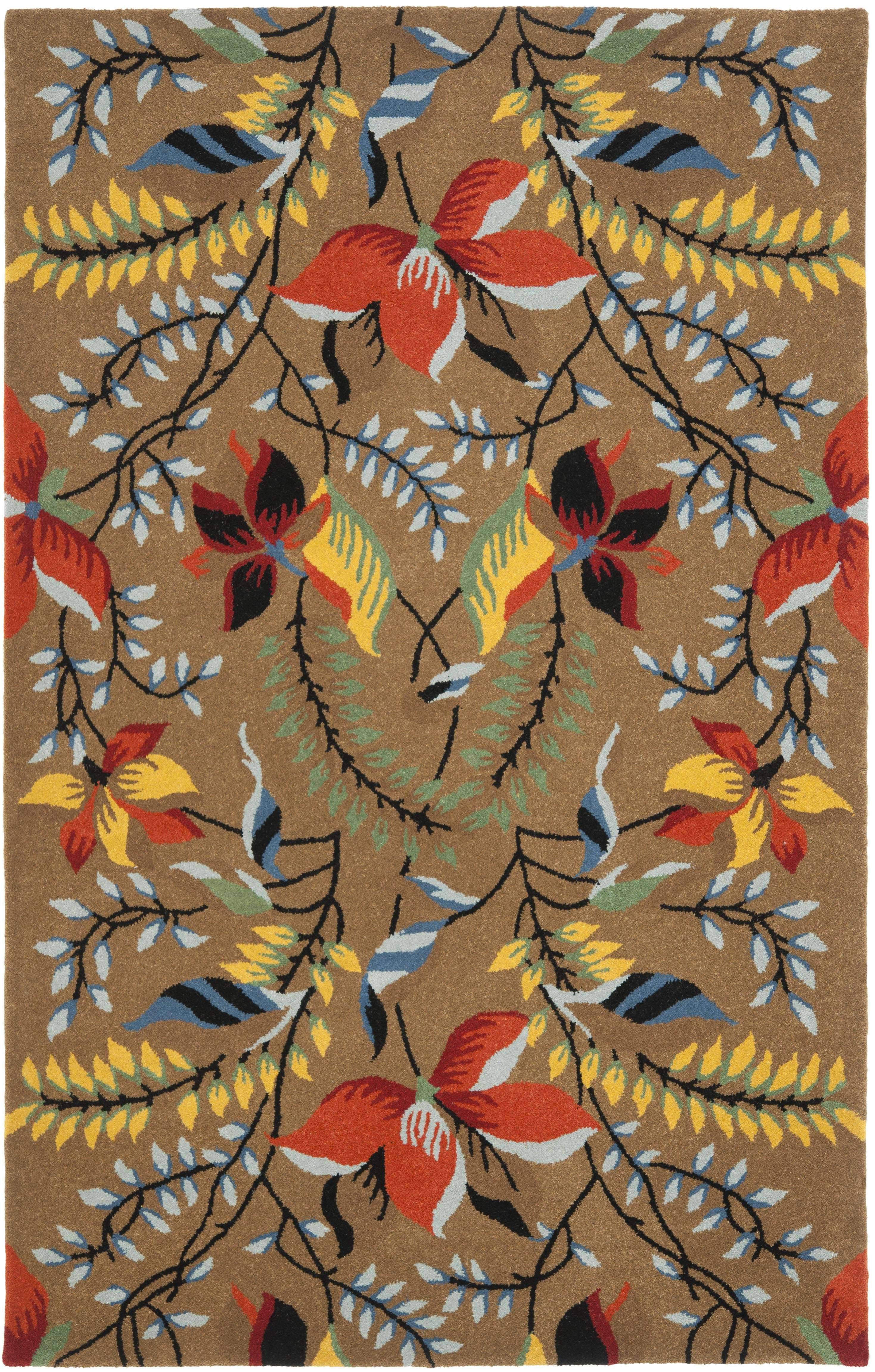 Safavieh Soho SOH771B Area Rug - Light Brown/Multi, Size 5 x 8 ft. IHME3Z_WC7U