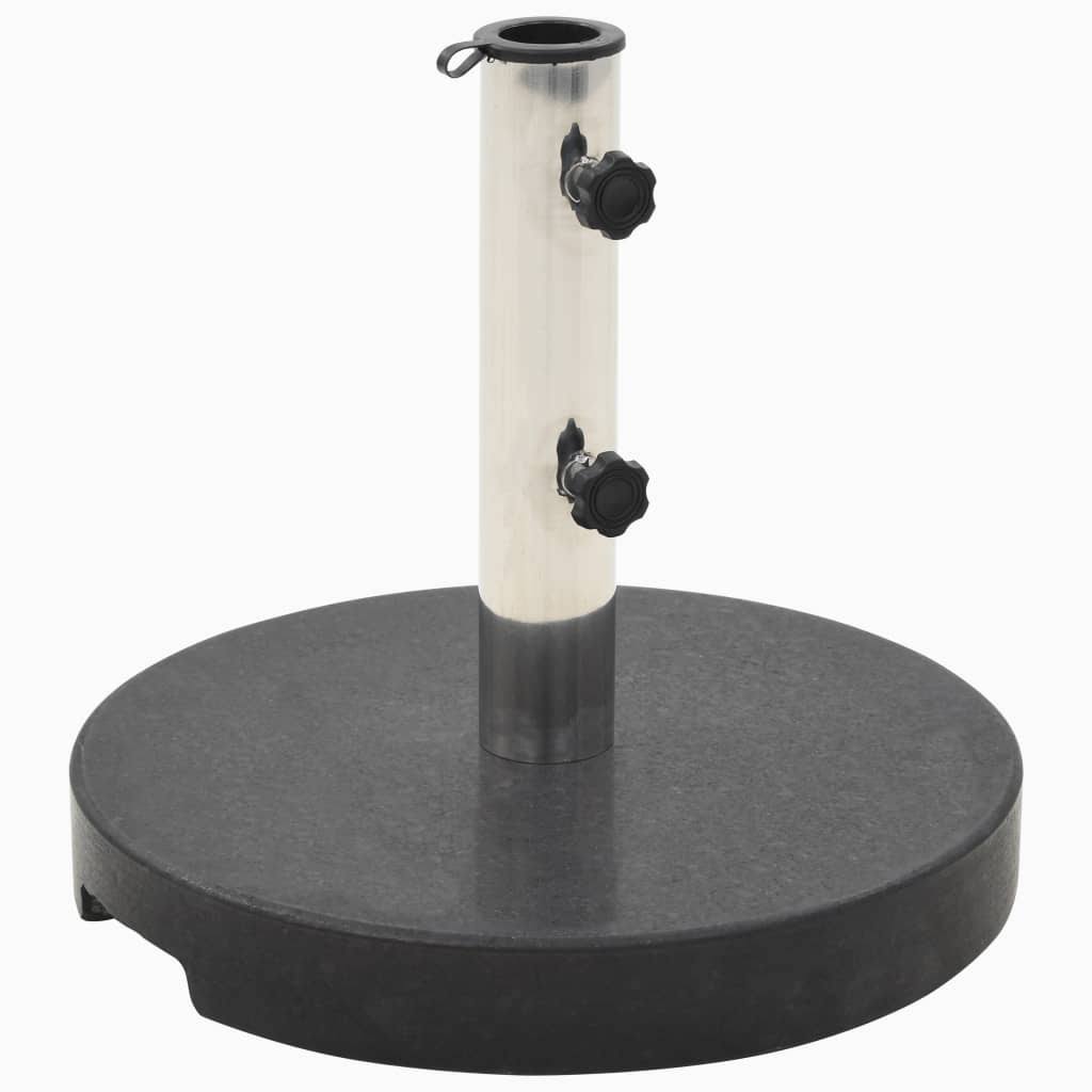 vidaXL Parasol Base Granite 44.1 lb Round BGP7PY_AEKP