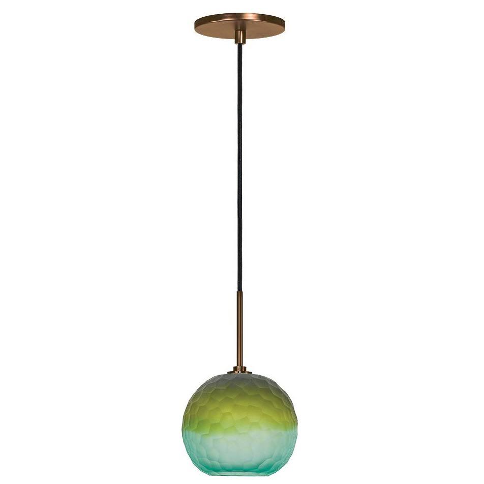 Jesco Lighting Evisage VI 1-Light Globe Pendant, Bronze P6LI2H_JOLJ